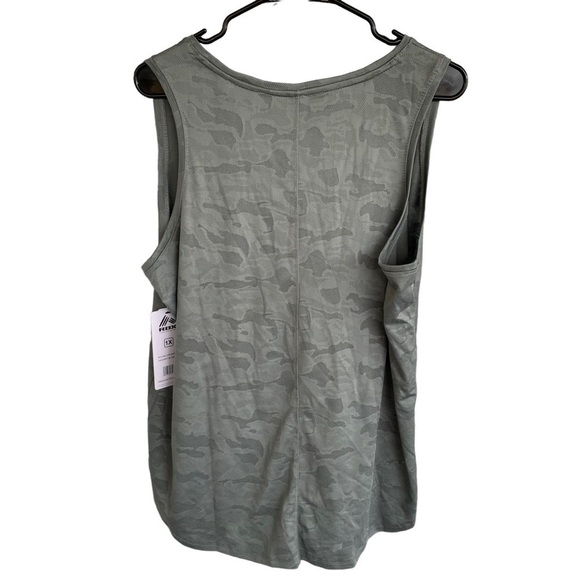 🆕 RBX Activewear Tank Top RBX Breezy Textured Jacquard Plus Size 1X Fitness - Picture 6 of 6